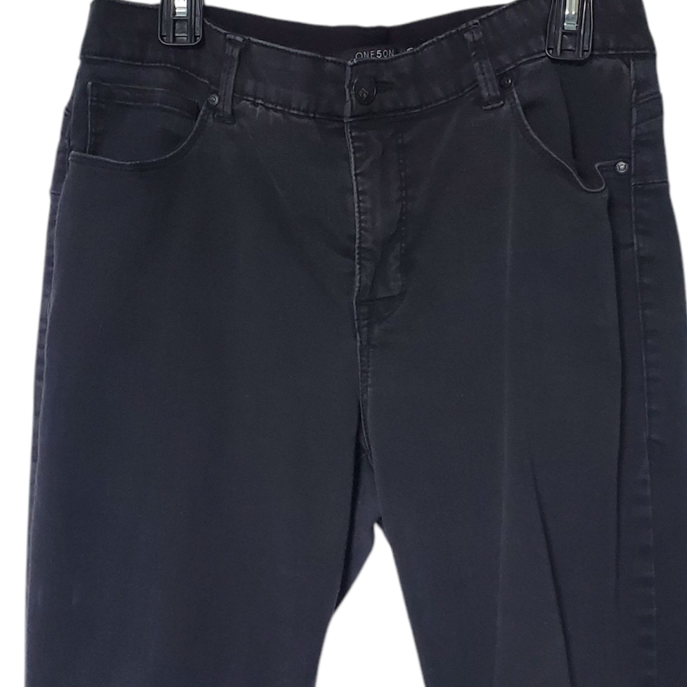 One 5 One Women's Black Jeans Size 16/34